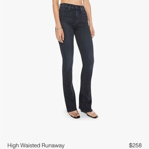 MOTHER High Waisted Runway Jeans Encounters at Night